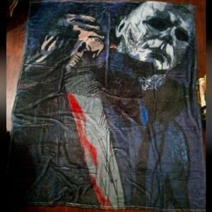 Rare Michael Myers throw blanket 50" x 60"